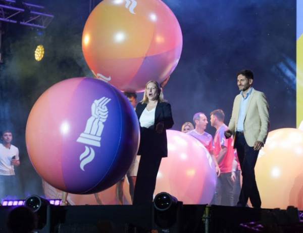 Juegos Suramericanos 2026: Pullaro y Scaglia dieron inicio a la cuenta regresiva y presentaron a Capi, la mascota oficial del evento