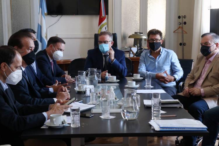 Senadores radicales se reunieron con el Ministro Lagna por necesidades en materia de seguridad