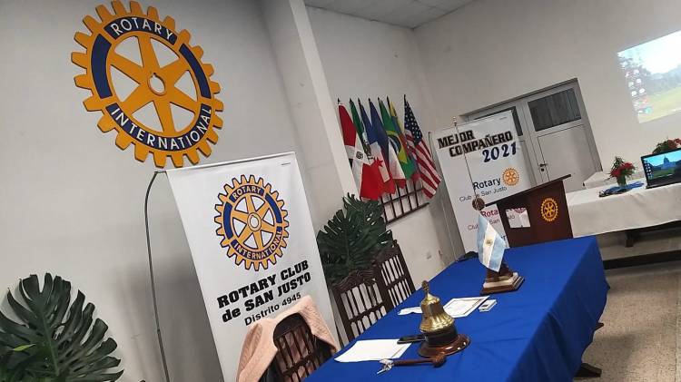 Aporte del senador Rodrigo Borla para la ampliación del Rotary Club