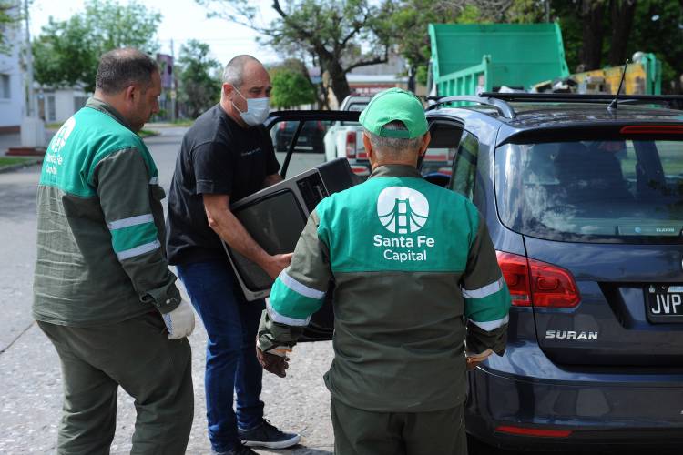 La Municipalidad recolectó más de 3600 kilos de aparatos eléctricos y electrónicos