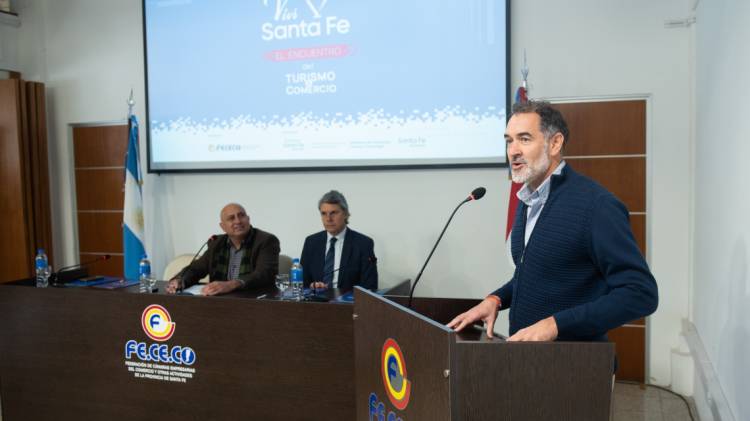 La provincia presentó "Viví Santa Fe: el encuentro del turismo y el comercio"