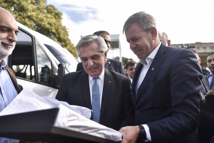 Jatón y Fernández anunciaron una nueva Costanera para Santa Fe