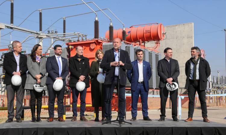 La provincia inauguró la Estación Transformadora Granadero Baigorria