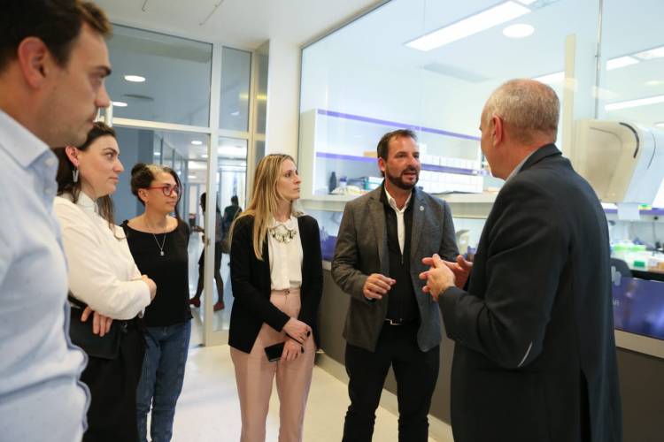 La provincia recibió al nuevo secretario nacional de Economía del Conocimiento