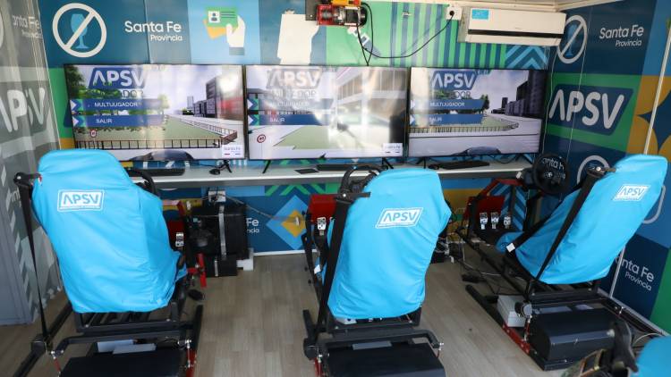 La APSV presenta un simulador vial para concientizar sobre los riesgos de conducir bajo los efectos del acohol