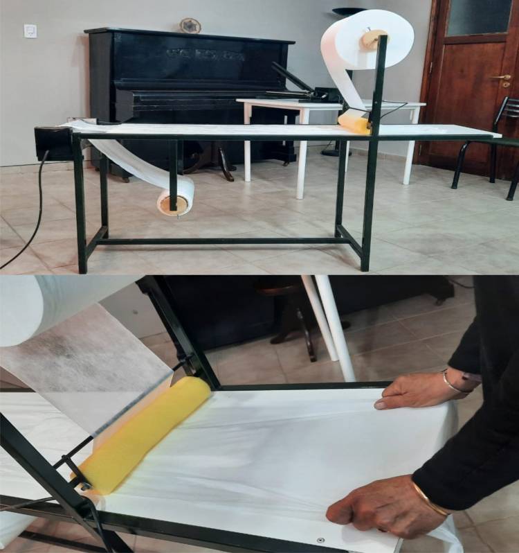 El gobierno municipal de San Carlos Centro adquririó una máquina pañalera