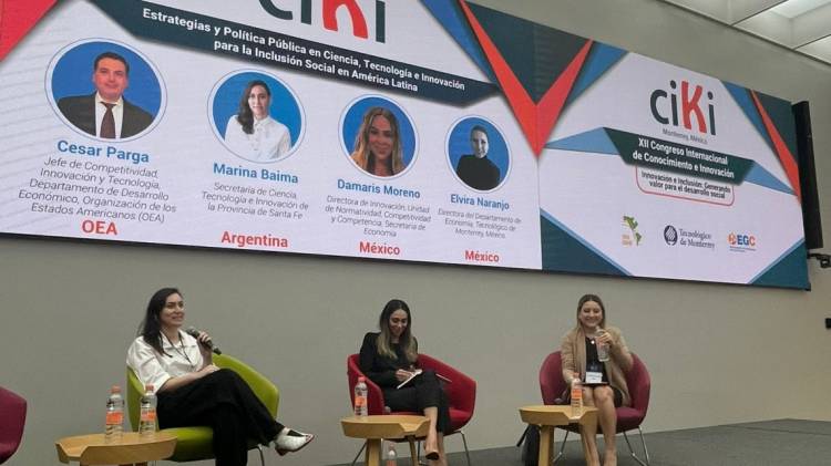 La provincia participó del Congreso Internacional de Conocimiento e Innovación CIKI 2022 en México