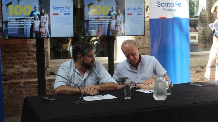 La provincia licitó la construcción de 100 viviendas para Santa Fe y la región