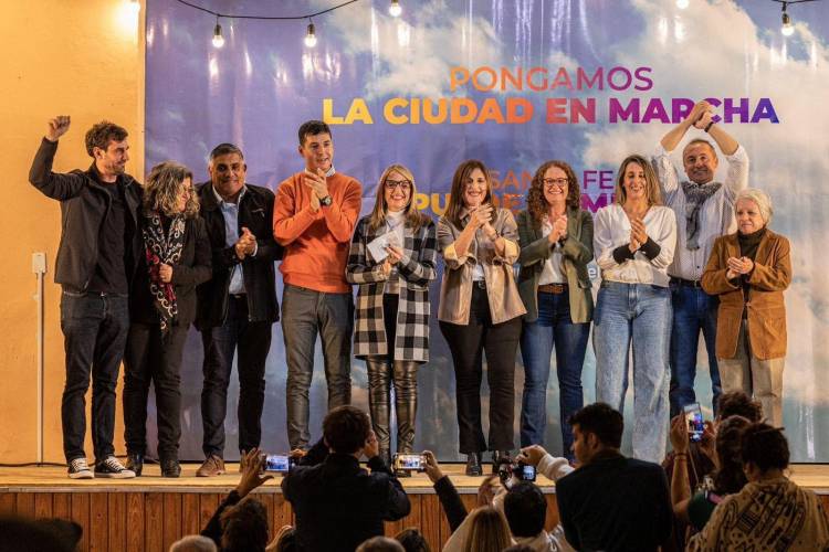 Chuchi Molina y Silvina Cian: “Este equipo va a empujar desde el Concejo para poner la ciudad en marcha”