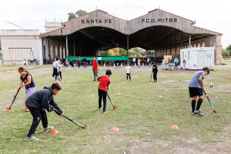 La Municipalidad reedita las tardes de juegos en la Estación Mitre