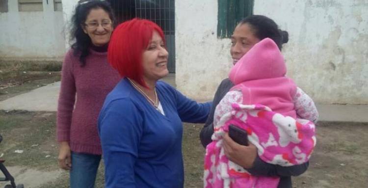 Violeta Quiroz: "Nosotros nunca dejamos de trabajar en la gestión política"