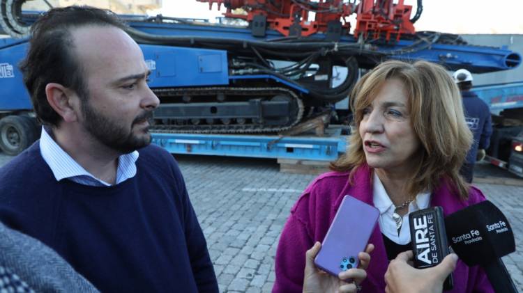Gasoducto del Gran Santa Fe, comeinzan los trabajos del cruce de la laguna Setubal