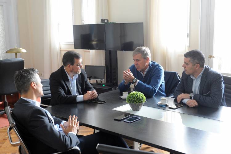 Jatón se reunió con funcionarios del Ministerio de Seguridad