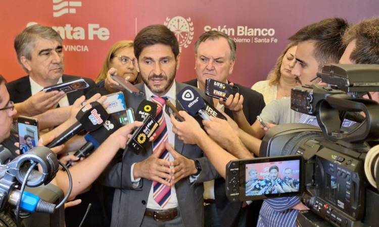 Felipe Michlig: "Mi relación con Maximiliano Pullaro es inmejorable"