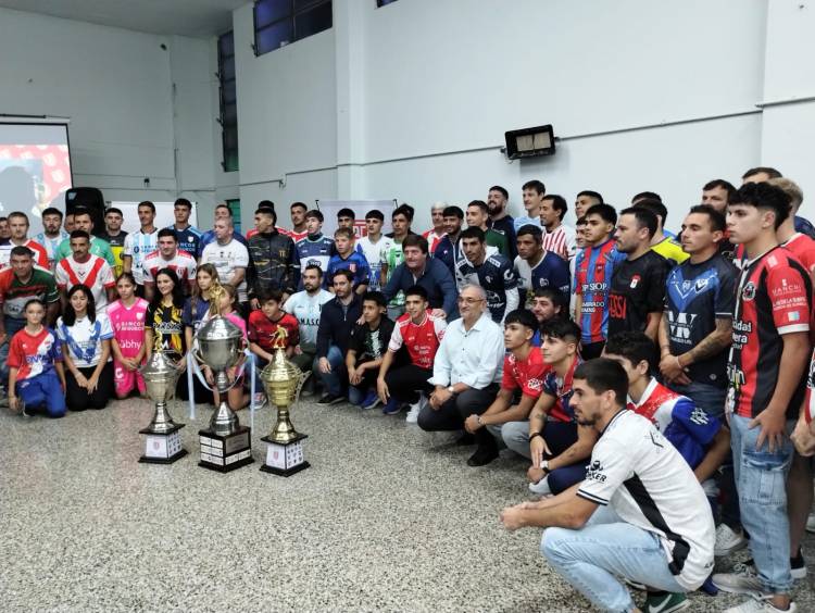 La Liga Rafaelina de fútbol presentó sus competencias 2024