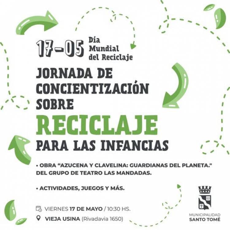 Jornada de Concientización sobre Reciclaje para las Infancias