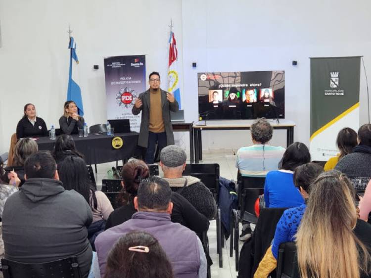 Se realizó la Jornada de Capacitación sobre Grooming y Acoso Sexual en Entornos Digitales