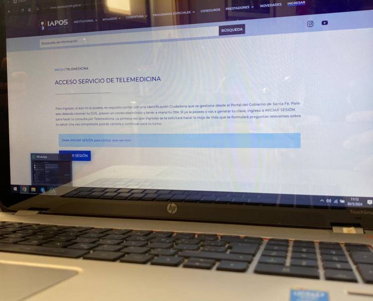 Telemedicina: afiliados a Iapos pueden acceder al servicio las 24 horas desde cualquier lugar del país