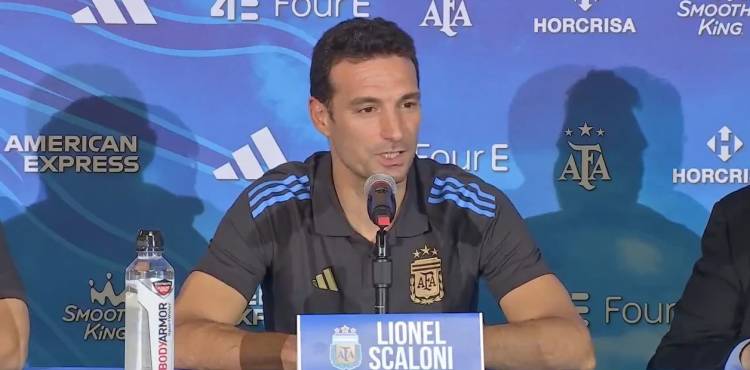 Scaloni confirmó que Garnacho jugará la Copa América