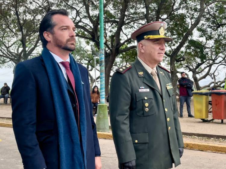 El intendente Weiss Ackerley encabezó el homenaje al Gral. Martín Miguel de Güemes