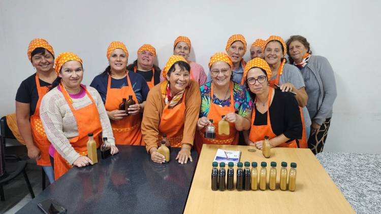 Exquisiteses en el aula taller norte de Sauce Viejo