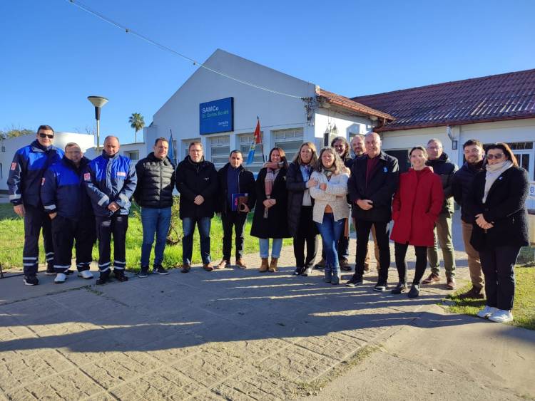 Visita de la ministra Ciancio al dpto. San Justo