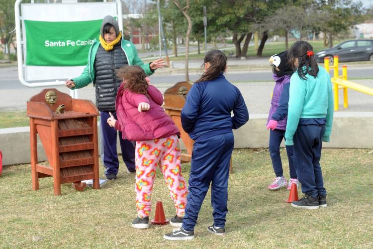 La propuesta “Deportes y Recreación en tu Barrio” realizó su primera intervención