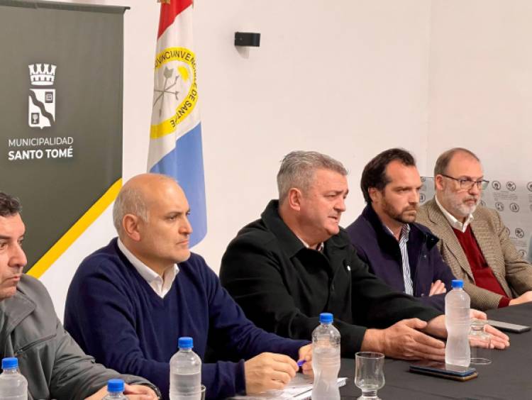 Marcos Bouvier en Mañana 967: Reunión de la junta de seguridad en Santo Tome