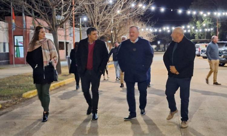 Colonia Bossi celebró sus Fiestas Patronales con inauguraciones de obras