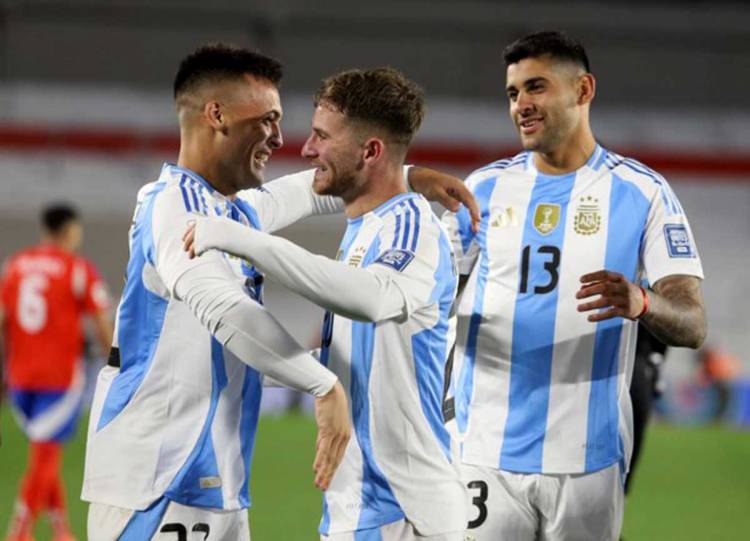 En la despedida de Angel Di María la Scaloneta goleó a Chile