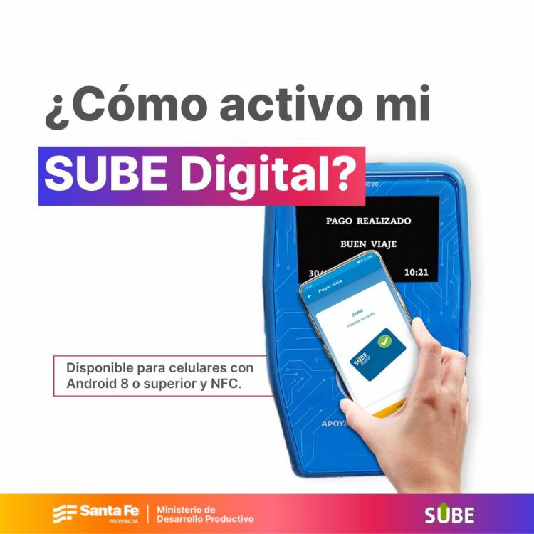 La Sube Digital llega al transporte provincial