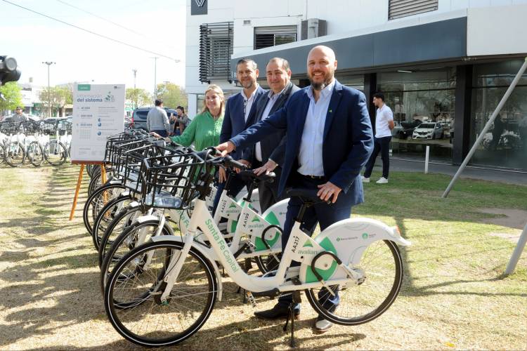 Santa Fe tendrá 50 bicicletas públicas nuevas y 10 bicipuntos más