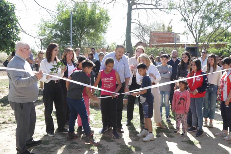 En Alto Verde: Poletti participó de la inauguración del Centro Educativo San Ignacio