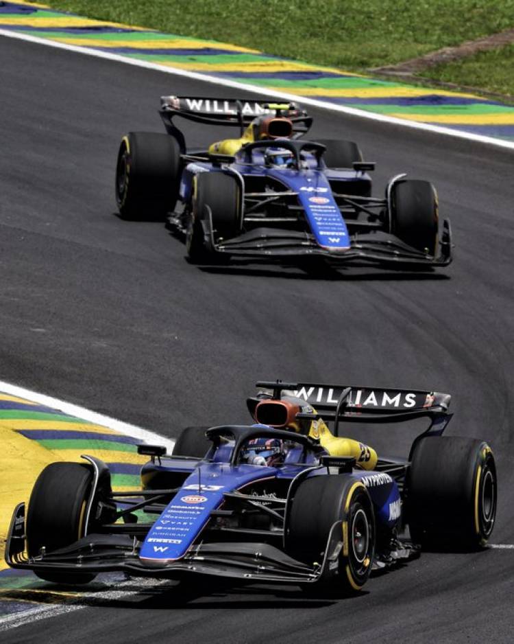 Colapinto terminó duodécimo en el sprint de la F1 en Sao Pablo