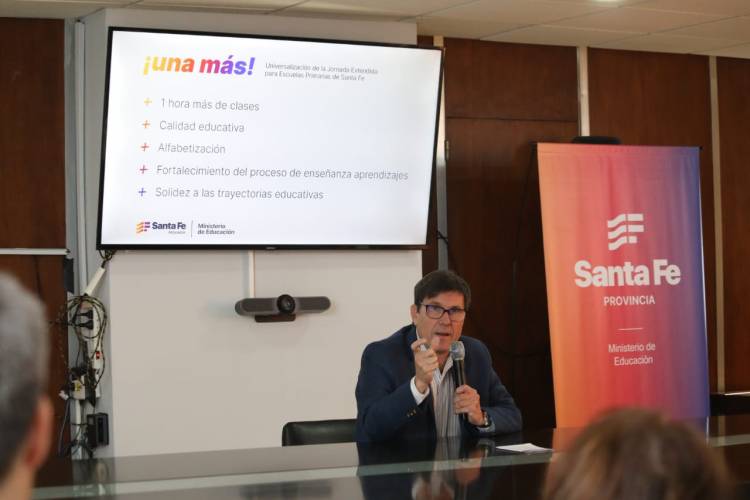 El 90 ? los docentes públicos de la provincia adhirió a la jornada extendida en la escuela primaria