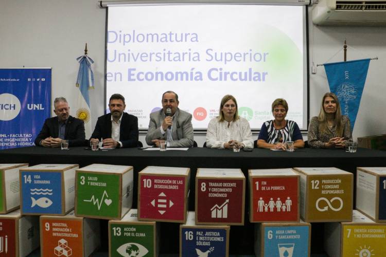Se presentó la Diplomatura Universitaria Superior en Economía Circular