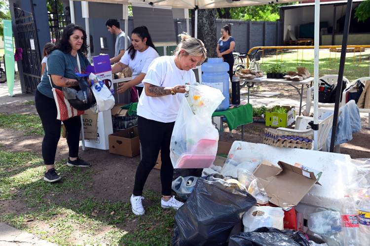 Sexto Reciclatón: se reciclaron más de 140 kilos de residuos en un día