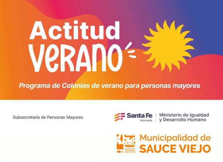 Se abren las inscripciones para las colonias de verano para adultos en Sauce Viejo