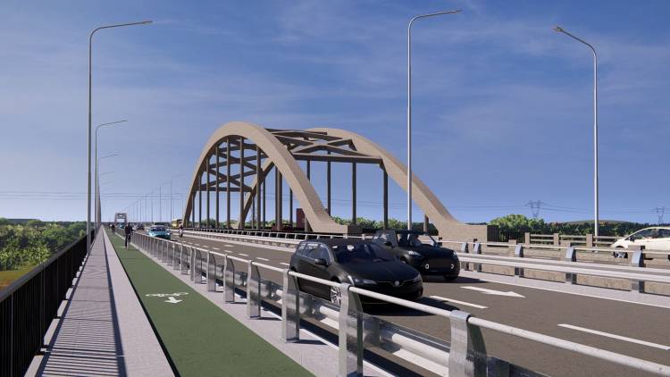 Día histórico: Provincia licita la construcción del nuevo puente Santa Fe-Santo Tomé