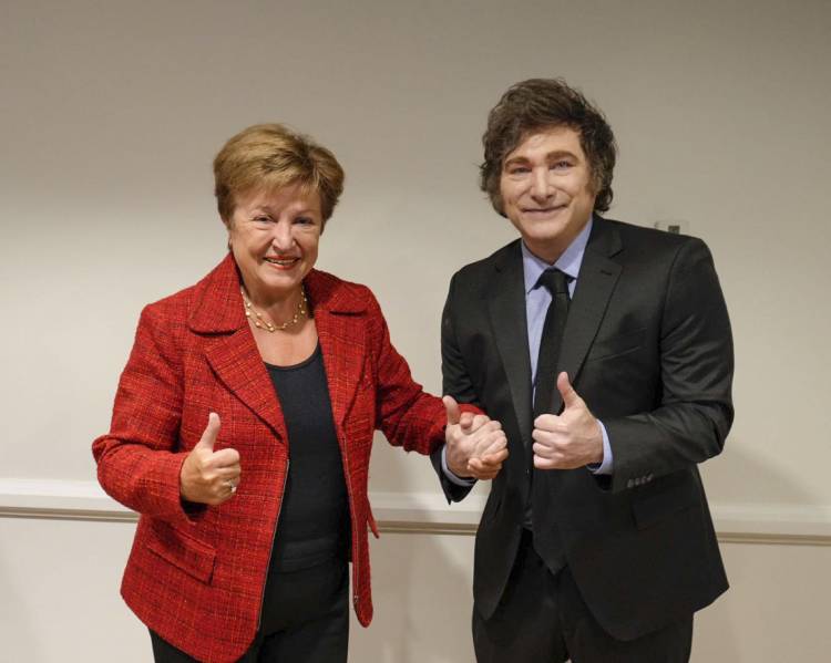 Georgieva destacó el tremendo progreso de la Argentina
