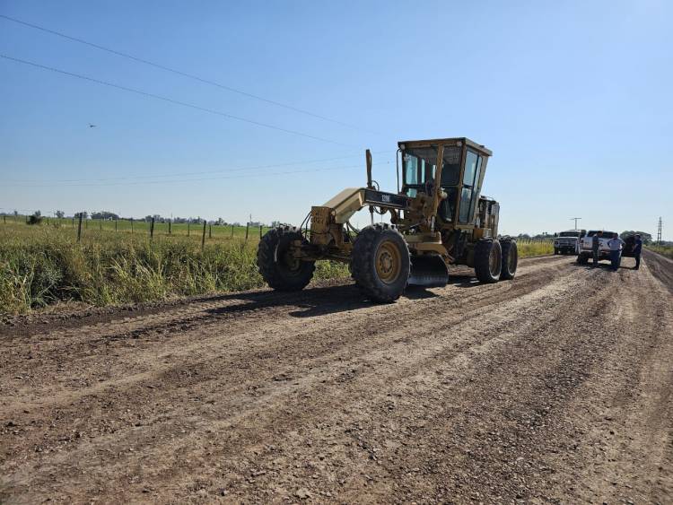Mejora de caminos rurales en la localidad de Silva, dpto. San Justo