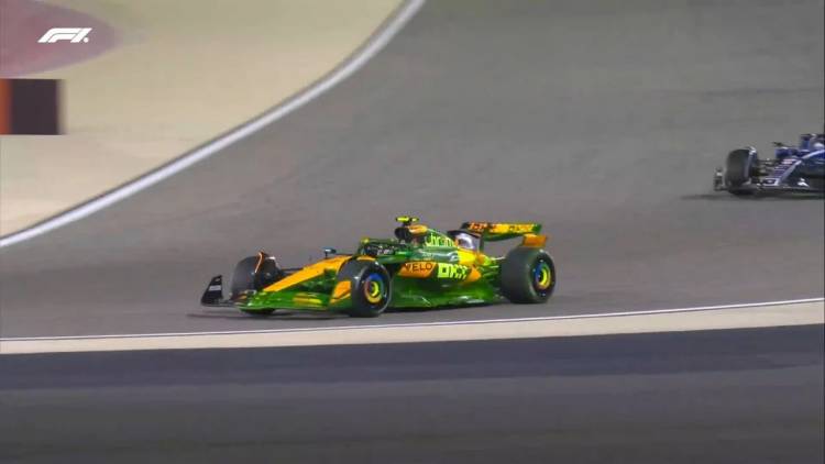 Fórmula 1: Norris fue el más rápido en el primer día de tests en Bahréin