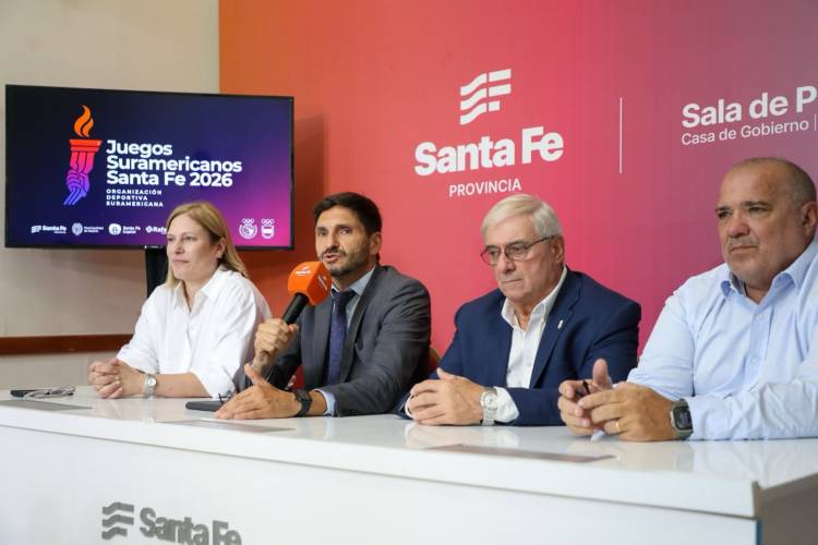 Pullaro encabezó la primera reunión del Comité Organizador Local de los Juegos Odesur 2026