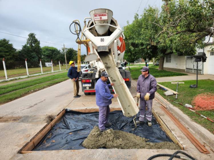 Trabajos de bacheo en la ciudad durante el mes de marzo