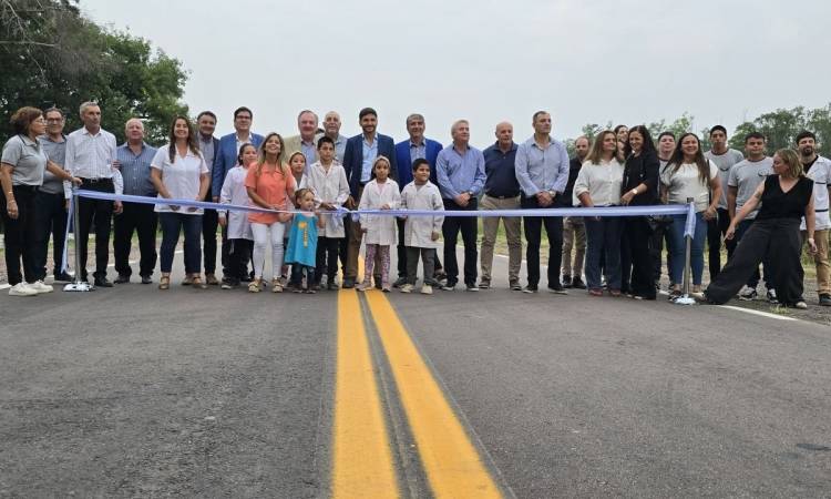 Histórica inauguración de la RP N° 39 que conecta a 3 departamentos: San Javier -San Justo y San Cristóbal