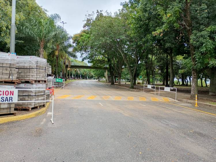 Manda Peatón: se habilitó el tránsito de Avenida Almirante Brown y Calcena, sentido sur-norte