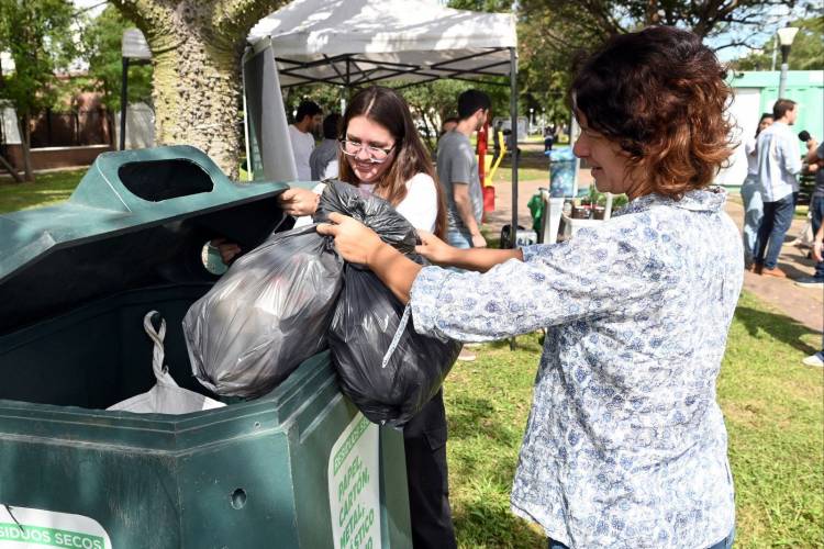Primer Reciclatón del año: se reunieron más de 190 kilos de residuos en un día