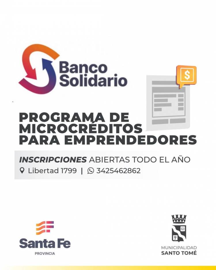 Siguen vigentes las inscripciones de microcréditos para emprendedores