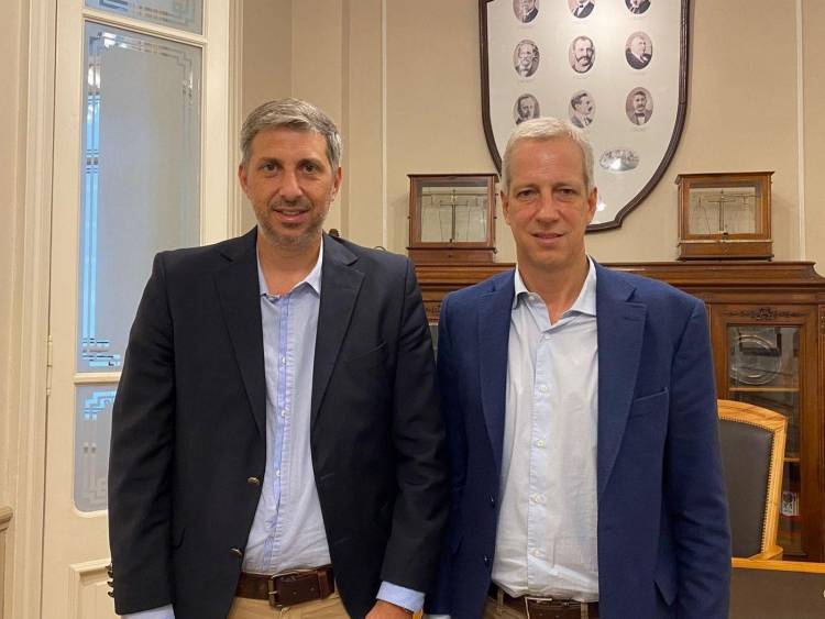 Scarpin busca articular proyectos con la Bolsa de Comercio de Santa Fe