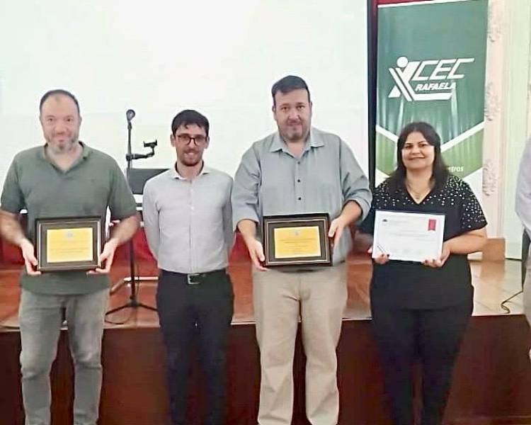 Calvo distinguió a la Jerárquicos de la Municipalidad de Rafaela